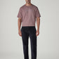 Men's 555 Navy Relaxed Straight Fit Mid Rise Corduroy Chinos - Front View