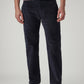 Men's 555 Navy Relaxed Straight Fit Mid Rise Corduroy Chinos - Front View