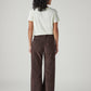 Women's Loose Bootcut Fit Mid Rise Corduroy Trouser - Back View