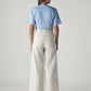 Women's Off White Wide Leg Fit High Rise Cinch Trouser - 4bf42850-c9d5-420e-9ef3-f6910956de35 View