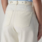 Women's Off White Wide Leg Fit High Rise Cinch Trouser - f50d3f4b-9370-406e-8bb2-7947b48d0b3f View