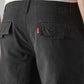Men's 541 Black Tapered Fit Mid Rise Shorts - Detail View