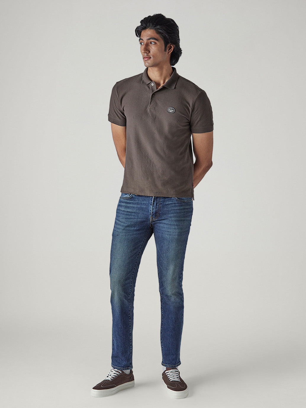Men's 511 Dark Indigo Slim Fit Mid Rise Jeans