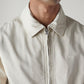 Men's Solid Regular Fit Jacket - Detail View