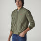 Men's Solid Regular Fit Jacket - Side View