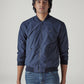 Men's Solid Regular Fit Jacket - Front View