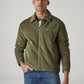 Men's Solid Regular Fit Corduroy Jacket - Front View