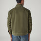Men's Solid Regular Fit Corduroy Jacket - Back View