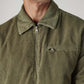 Men's Solid Regular Fit Corduroy Jacket - detail View