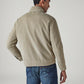 Men's Solid Regular Washed Corduroy Jacket - Back View