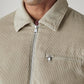 Men's Solid Regular Washed Corduroy Jacket - 20 View