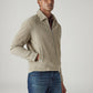 Men's Solid Regular Washed Corduroy Jacket - Side View