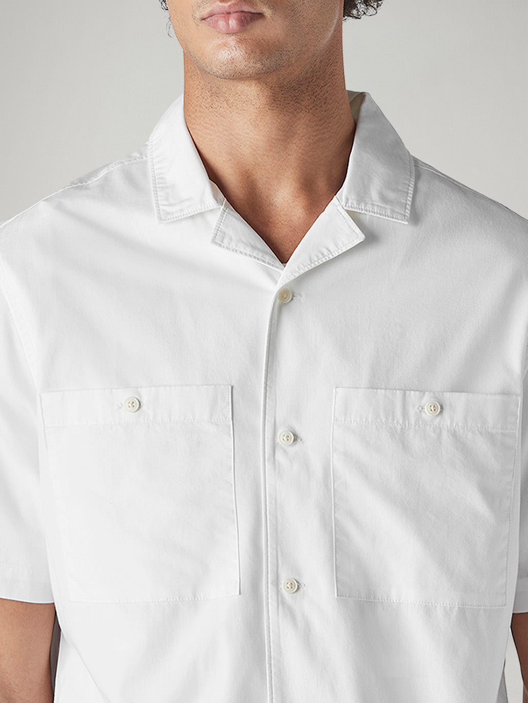 Men's Solid Loose Fit Poplin Shirt - 20 View