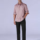 Men's 513 Redloop Black Slim Straight Fit Mid Rise Chinos - Styleshot View