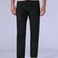 Men's 513 Redloop Black Slim Straight Fit Mid Rise Chinos - Front View