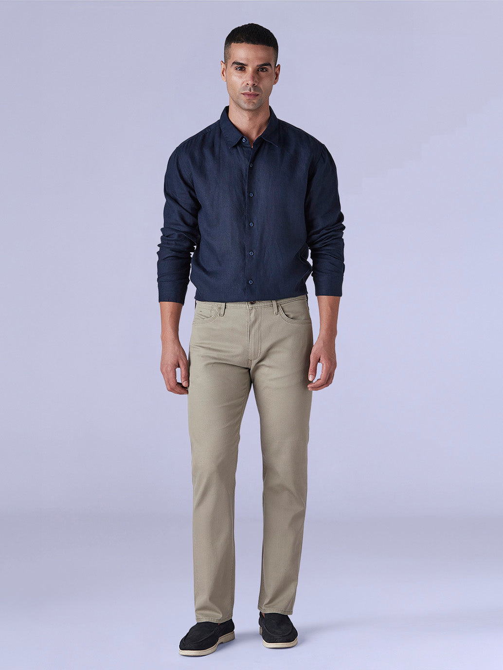 Men's 513 Redloop Taupe Slim Straight Fit Mid Rise Chinos - 7efe0cf0-e085-43da-ba5c-4f7e4628ee49 View