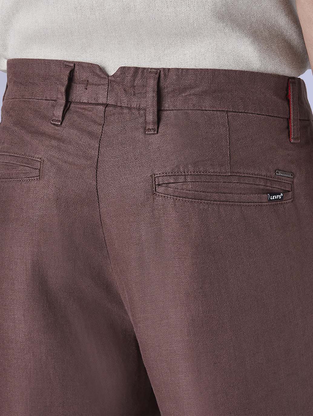 Men's Redloop Authentic Relaxed Fit Mid Rise Linen Chinos - 03ac32a2-528f-462e-9d37-fe7c752257f3 View