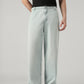 Men's Light Blue Extra Baggy Fit Mid Rise Utility Jeans - Front View