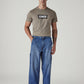 Men's Med Indigo Extra Baggy Fit Mid Rise Utility Jeans - 20 View