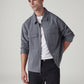 Men's Solid Relaxed Fit Shirt - Styleshot View