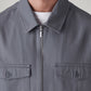 Men's Solid Relaxed Fit Shirt - Detail View