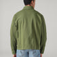 Men's Solid Relaxed Fit Shacket - Back View