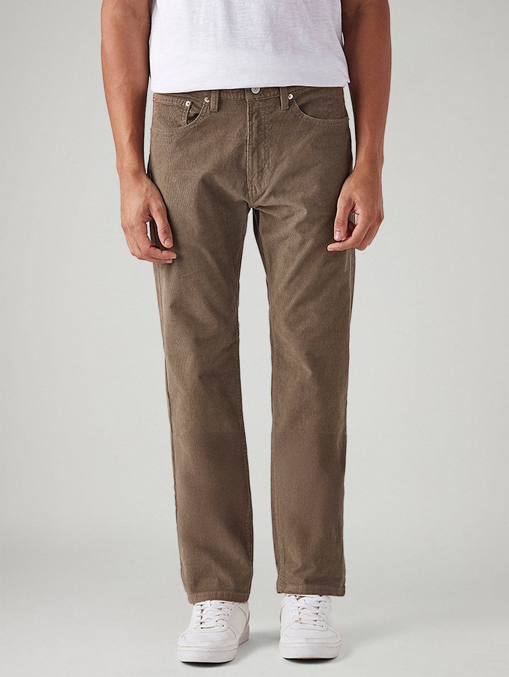 Men's 505 Straight Fit Mid Rise Chinos - Front View