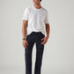 Men's 505 Navy Straight Fit Mid Rise Chinos - Styleshot View