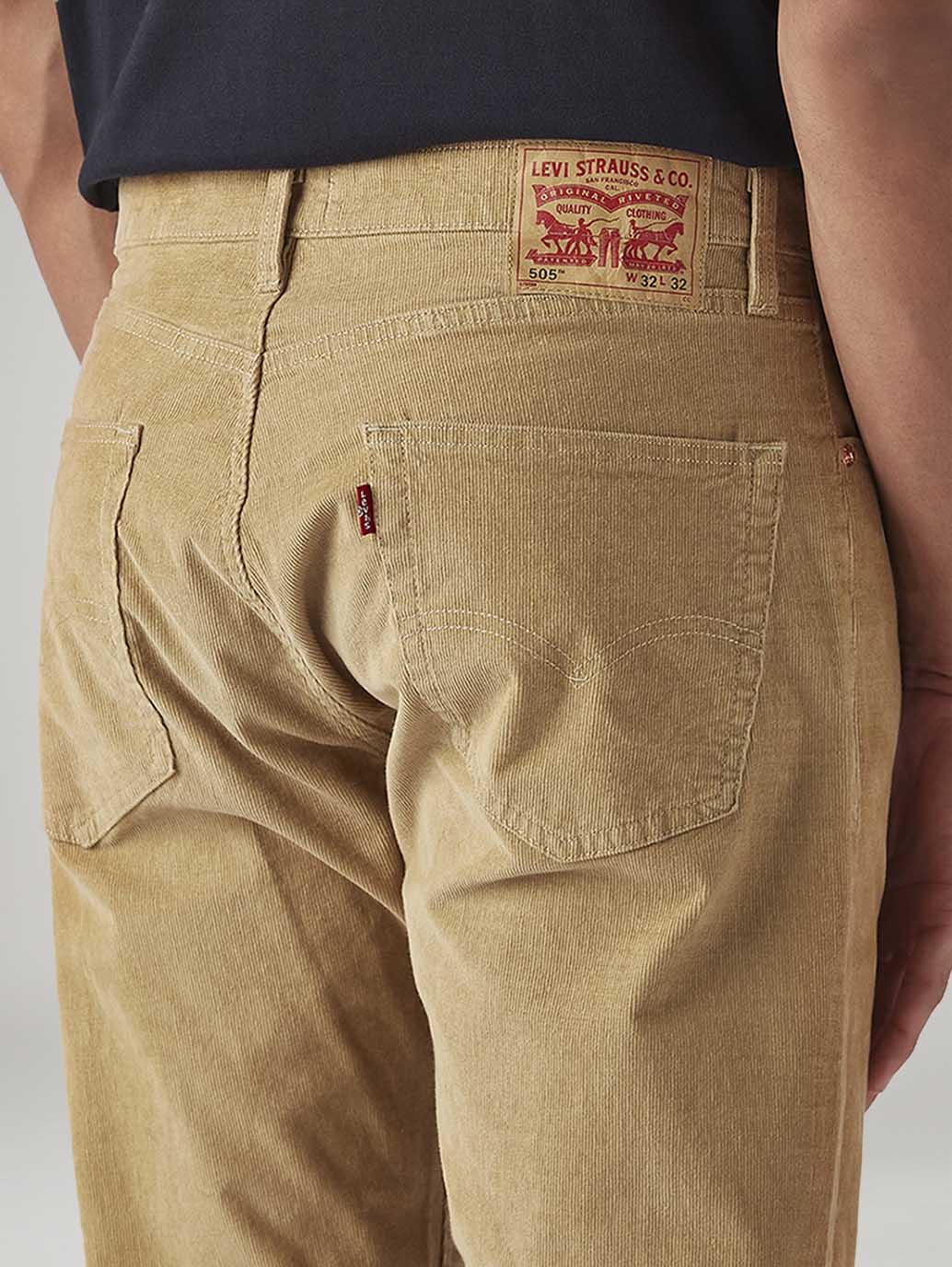 Men's 505 Khaki Straight Fit Mid Rise Chinos - 20 View