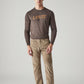 Men's Beige Authentic Relaxed Fit Mid Rise Corduroy Chinos - 20 View