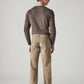 Men's Beige Authentic Relaxed Fit Mid Rise Corduroy Chinos - 20 View