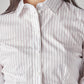 Women's Striped Slim Fit Poplin Shirt - 20 View