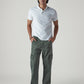 Men's 568 Dark Green Loose Fit Mid Rise Cargos - Styleshot View