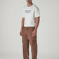 Men's 568 Light Brown Loose Fit Mid Rise Cargos - Side View