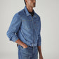 Men's Solid Regular Fit Denim Jacket - 20 View