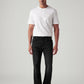 Men's 527 Black Bootcut Fit Mid Rise Redloop Jeans - Front View