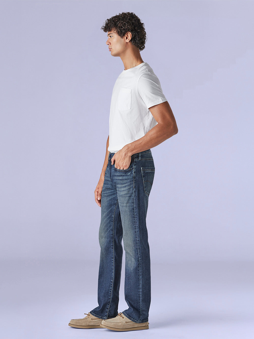 Men's 527 Blue Bootcut Fit Mid Rise Redloop Jeans - e43b0013-060d-4a46-9d87-22b289b6aaf2 View