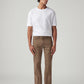 Men's 513 Brown Slim Straight Fit Mid Rise Chinos - Front View