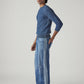 Men's 568 Light Indigo Loose Fit Mid Rise Jeans - Side View