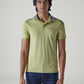 Men's Colorblock Pique Tech Polo T-Shirt - Front View