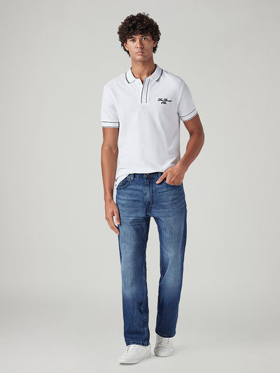 Men's 511 Blue Slim Fit Mid Rise Jeans-image-40