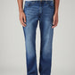 Men's 511 Blue Slim Fit Mid Rise Jeans - Front View