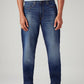 Men's 511 Blue Slim Fit Mid Rise Jeans - Front View
