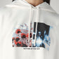 Women's Graphic Print White Hooded Sweatshirt - 20 View