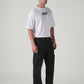 Men's 565 Black Loose Fit Mid Rise Cargos - Styleshot View