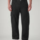 Men's 565 Black Loose Fit Mid Rise Cargos - Front View