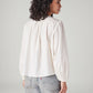 Women's Solid Relaxed Fit Top - Back View