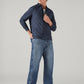 Men's Solid Relaxed Fit Shirt - Full View
