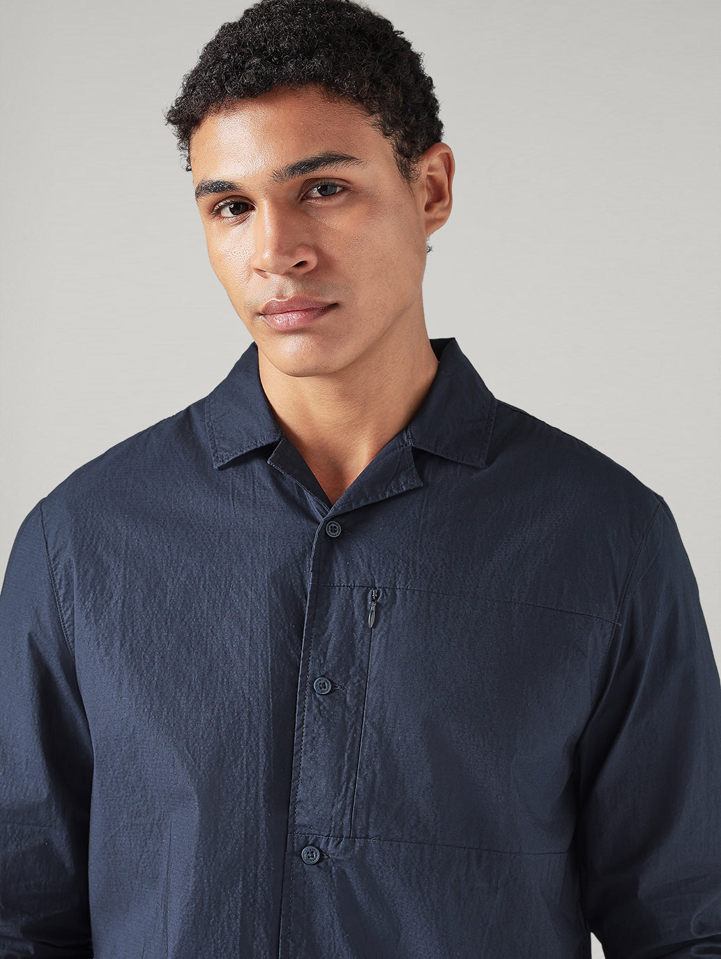 Men's Solid Relaxed Fit Shirt - 20 View