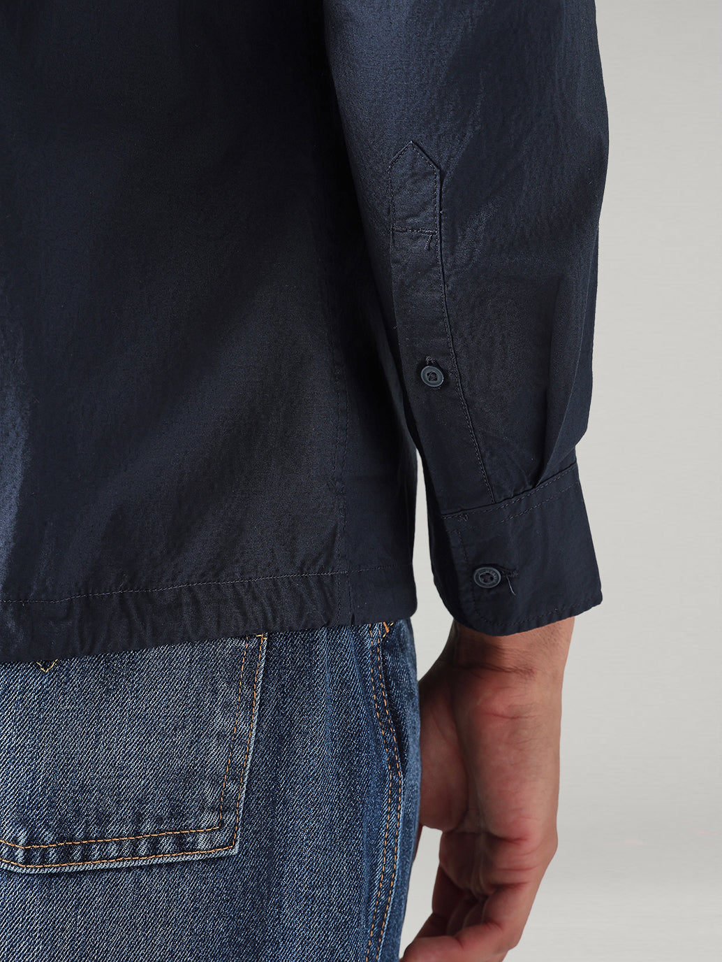 Men's Solid Relaxed Fit Shirt - 20 View